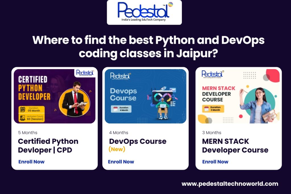 Where to find the best Python and DevOps coding classes in Jaipur?