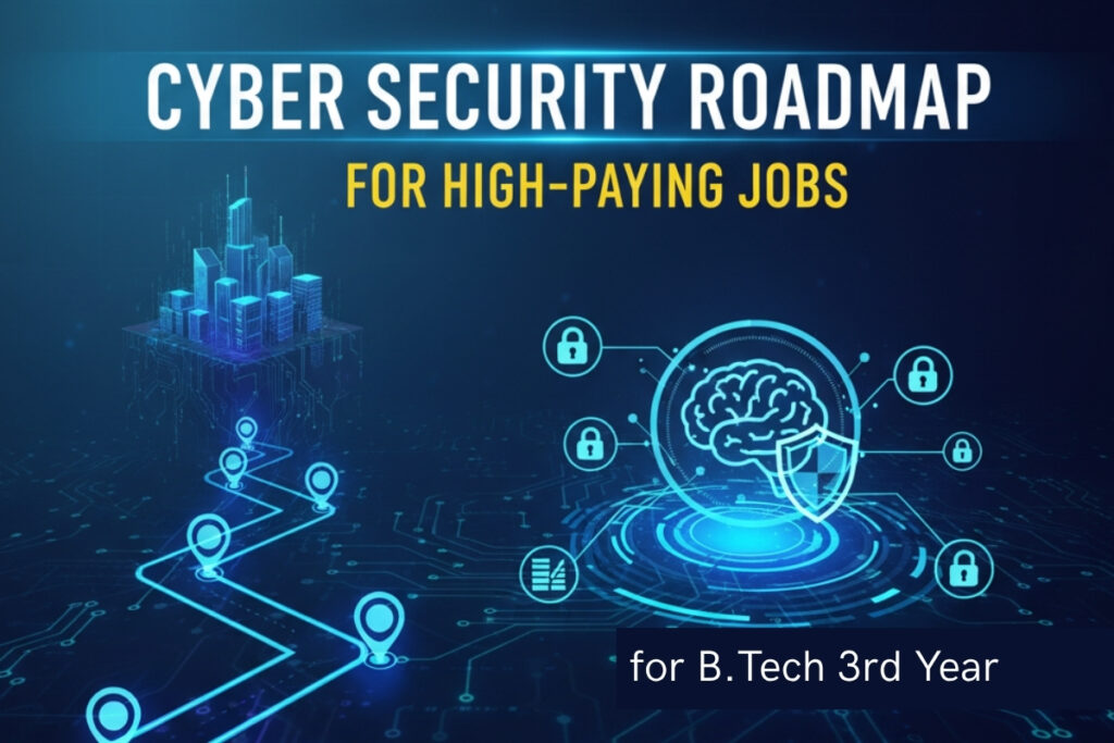 Cyber Security Roadmap for High-Paying Jobs for B.Tech 3rd Year